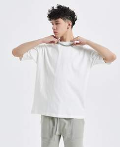 Camisetas Extra Grandes para Hombre, 100% Algodón Orgánico, Cuello Redondo, Manga Corta, Corte Regular, Básicas, Esenciales, Suaves, Clásicas - Product Image 2