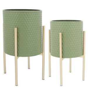 Maceta Decorativa para Jardín, Maceta de Metal de Primera Calidad con Soporte, Maceta para Flores en Oferta - Product Image 4