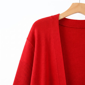 Casual Lightweight <b>Cardigan</b> Sweaters <b>Duster</b> for Women Long Sleeve Open Front Draped Knit <b>Cardigan</b> Full Sleeve - Product Image 6