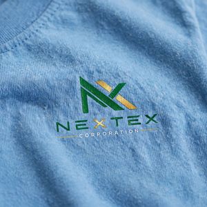 NEXTEX เสื้อยืดลายคลื่นทะเลสำหรับทุกเพศ สีฟ้า เสื้อยืดคอกลมผ้าฝ้ายเนื้อนุ่มลำลอง - Product Image 6
