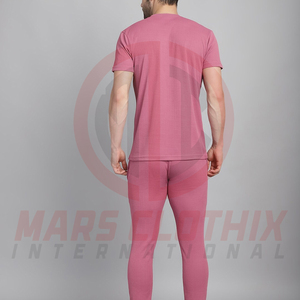 Ropa Deportiva para Hombre con Logotipo Personalizado, Chándal de Verano en Venta, Marca Privada, Chándal de Verano Liso para Hombre con MOQ Bajo - Product Image 3