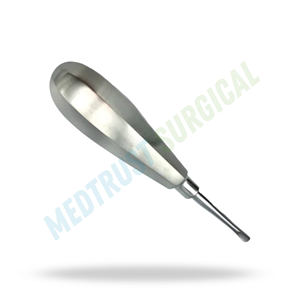 Elevador de luxación de 5 mm, recto, tamaño estándar, instrumento quirúrgico dental para separación y extracción de dientes - Product Image 4
