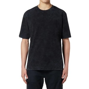 Camisetas de hombre con diseño personalizado, nueva colección de verano, al por mayor, con efecto desgastado por el sol, lavado ácido, 100% algodón, con estampado en relieve. - Product Image 1