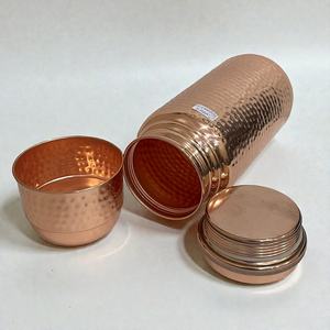 Botella de Cobre Puro Martillada a Mano Jumbo de 2000 ml/68 oz - Product Image 5