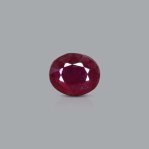 3.75 Carat Natural Emerald Cut Ruby Loose Gemstone 8x10mm for Fine Jewelry - Product Image 1