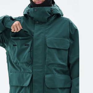 Chaqueta de Esquí Ajustable para Hombre, de Lona Teñida, Transpirable, Servicio OEM, Nueva Llegada - Product Image 4