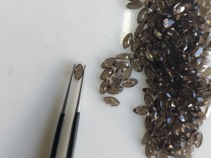 Cuarzo Ahumado Natural, Corte Marquise de 6x3MM, Gema Suelta de la Mejor Calidad para la Fabricación de Joyas - Product Image 3