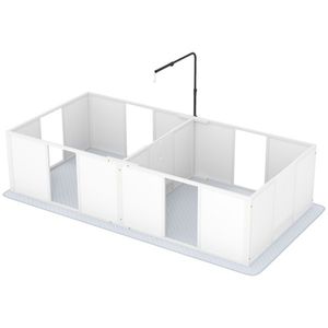 Dog Whelping Box and Pet Playpen Furniture for Puppies and Young Pets - Product Image 2