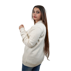 Sweat-shirt tendance pour femmes, tissu polaire chaud, manches longues, streetwear décontracté pour la saison froide et l'usage quotidien - Product Image 4