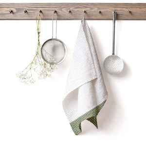 Eco-Friendly Kitchen <b>Linen</b> High Quality <b>Yarn</b> Dyed Stripe Kitchen Towels with Waffle for Kitchen Customizable Pattern - Product Image 6