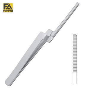 Pince à pansements chirurgicaux de haute qualité en acier inoxydable, instrument manuel pour la chirurgie générale, certifiée CE Classe I - Product Image 1