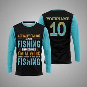 Maillot de sport à manches longues personnalisé par sublimation – T-shirt d'entraînement athlétique avec impression personnalisée du nom et du numéro de l'équipe - Product Image 1