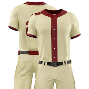 Uniforme de béisbol nuevo en diferentes colores para hombre adulto, 100% poliéster, tela suave, liso, a un precio razonable. - Product Image 5