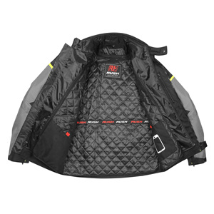 Rushmoto Sports Men's Full Sleeve <b>Motorcycle</b> <b>Jacket</b> Plus Size <b>Summer</b> % Polyester Mesh Breathable Waterproof Quick Dry Anti-UV - Product Image 4