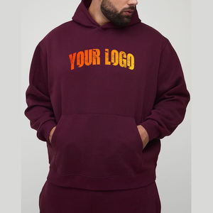 Sweat à capuche d'hiver pour homme, 100% coton, teint sur mesure, pour marque privée, avec logo et design personnalisés - Product Image 4