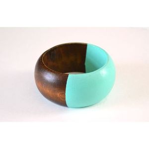 Pulseras Indias de Madera Pintadas a Mano, Coloridas, de Arte Popular - Brazaletes Étnicos Elegantes y a la Moda de RR ENTERPRISES - Product Image 6