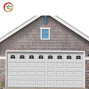 Portes de <span class=keywords><strong>garage</strong></span> sectionnelles en acier de haute qualité, design moderne, isolation thermique, ouverture latérale électrique, usage domestique, prix raisonnable - Product Image 4