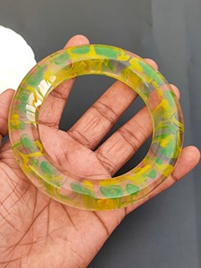 Pulseras de Resina de Caoba de Color Intenso, Acabado Sólido, Precio de Fábrica al por Mayor - Product Image 4