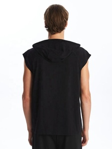 Meilleure Vente – Vente en Gros Usine – Sweat à Capuche Homme Sans Manches, Nouveau Style, Personnalisable avec Logo OEM – Streetwear - Product Image 2