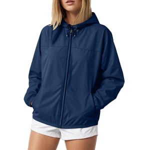 Custom Logo Waterproof Jacket High Quality Jackets Fashion Casual Breathable Windbreaker <b>Hoody</b> Jacket For women - Product Image 5