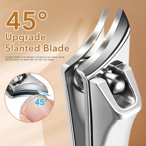 ที่ตัดเล็บสแตนเลส 1 ชิ้น ใบมีดคม ปากกว้าง ตัดเล็บขบ ตัดเล็บหนา - Product Image 4