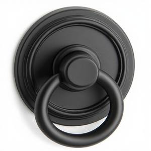 Timbre de Puerta Metálico Esculpido Artístico Moderno con Instalación de Tornillos para Puertas de Entrada, Diseño Resistente a Insectos y Duradero - Product Image 2