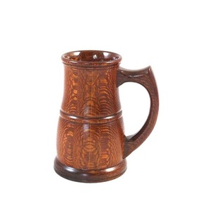 Solid Wood Coffee Mug Handmade Natural Wooden <b>Cup</b> Rustic Finish Eco Friendly Drinking Mug <b>for</b> Kitchen Use - Product Image 1