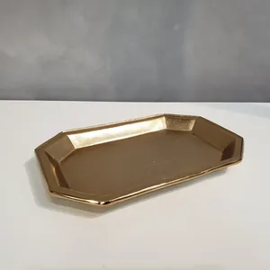 Premium Export Quality Decorative Metal <b>Tray</b> for Global Wholesale Markets Handmade Luxury Display TrayPremium Coastal Design - Product Image 1