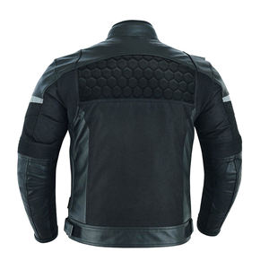 Chaqueta de Motociclista de Cuero para Hombre, Ropa de Motociclismo, Chaquetas de Cuero Impermeables para Motocicleta de Carreras - Product Image 6