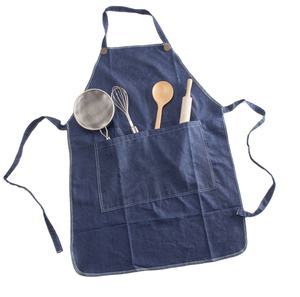 100% <b>Denim</b> Design <b>Apron</b> Indian Manufacturer <b>Apron</b> Sets - Product Image 1