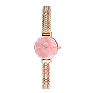 BARRY <span class=keywords><strong>POLO</strong></span> di lusso da <span class=keywords><strong>donna</strong></span> <span class=keywords><strong>orologio</strong></span> di moda con quadrante in cristallo con finestra movimento al quarzo cinturino in maglia ed elegante Design della cassa - Product Image 2