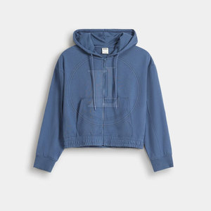 New Design Winter Casual <b>Long</b> <b>Sleeves</b> Crop <b>Top</b> Hoodies 100% Cotton Breathable Eco-Friendly Front Wholesale Price Made Pakistan - Product Image 3