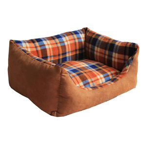 Rectangular Dog <b>Bed</b> with Nano Silver & Anti-Bacterial Features for Pet <b>Comfort</b> - Product Image 1