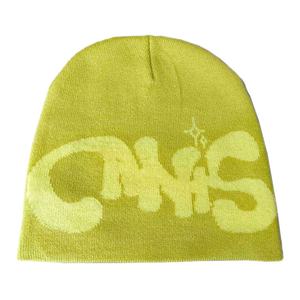 Rod Beanie Hat Jacquard Knit Acrylic <b>Winter</b> <b>Cap</b> Unisex Street Style Letter Pattern 56-58CM Adult Casual Wear - Product Image 5