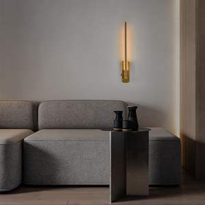 3CCT-<b>Dimmable</b> Brass Gold <b>LED</b> Rechargeable <b>Wall</b> Sconces Battery Operated Wireless <b>LED</b> Picture <b>Lights</b> for Bedroom Remote <b>Wall</b> - Product Image 1