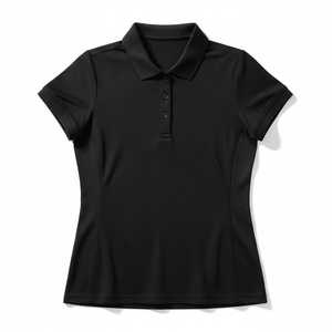 Nouveau style, design professionnel, t-shirt polo pour femmes, respirant et décontracté, motif uni, t-shirt polo pour femmes très vendu - Product Image 1