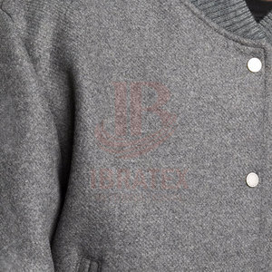 เสื้อแจ็คเก็ต Letterman ระบายอากาศได้ดี สวมใส่สบาย ราคาดีที่สุด เหมาะสำหรับใช้งานกลางแจ้ง ราคาขายส่ง เสื้อแจ็คเก็ตฤดูหนาวสำหรับผู้ชาย ขายออนไลน์ - Product Image 5