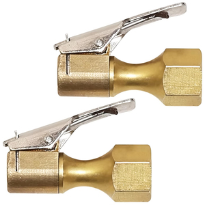 Adaptateur de <span class=keywords><strong>gonflage</strong></span> de pneus MAISOON en laiton avec <span class=keywords><strong>embout</strong></span> de verrouillage, <span class=keywords><strong>embout</strong></span> en cuivre robuste <span class=keywords><strong>à</strong></span> clipser, outil de connexion rapide pour voiture et camion - Product Image 1