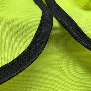 Chaleco de Seguridad de Poliéster Impermeable de Alta Visibilidad, Certificado EN, Reflectante, con Cierre y Bolsillos, Ropa de Trabajo Unisex de Alta Visibilidad - Product Image 6