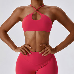 Conjunto de Leggings y Sujetador Deportivo de Alta Calidad con Efecto Push-Up, de Secado Rápido, para Yoga, 2 Piezas, para Mujer - Product Image 1
