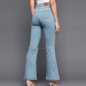 Pantalones vaqueros de diseño único al por mayor pantalones vaqueros de mujer de alta calidad Pantalones vaqueros de último estilo pantalones vaqueros de mujer - Product Image 3