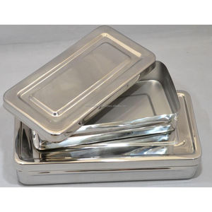 Boîte de rangement pour instruments chirurgicaux certifiée CE ISO, en acier inoxydable, pour usage dentaire et médical, vente en gros, support OEM et étiquette privée - Product Image 2