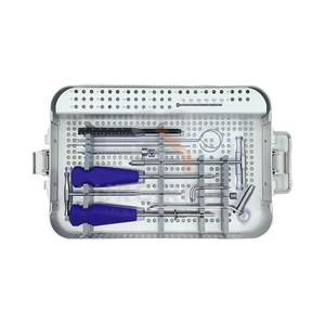 Kit d'instruments pour vis canulées en acier inoxydable, outils chirurgicaux gynécologiques, fixation osseuse, traumatologie, certifié CE, garantie 5 ans - Product Image 1