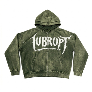 Sudadera con Capucha Negra Desgastada Personalizada de Micah Corporation, Unisex, 100% Algodón, Sudadera Gráfica de Invierno, Chaqueta con Capucha - Product Image 6