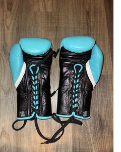 Professional Canelo No Boxing No Life Real Cowhide Leather MMA Training Boxing <b>Gloves</b> Lace-Up Wrist Support Lightweight - Product Image 2