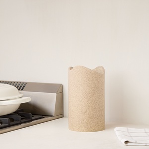 Premium Ceramic <b>Utensil</b> <b>Holder</b> Matte Speckled Finish Tall Body High Capacity Heat Resistant Stable <b>Kitchen</b> Counter organizer - Product Image 2