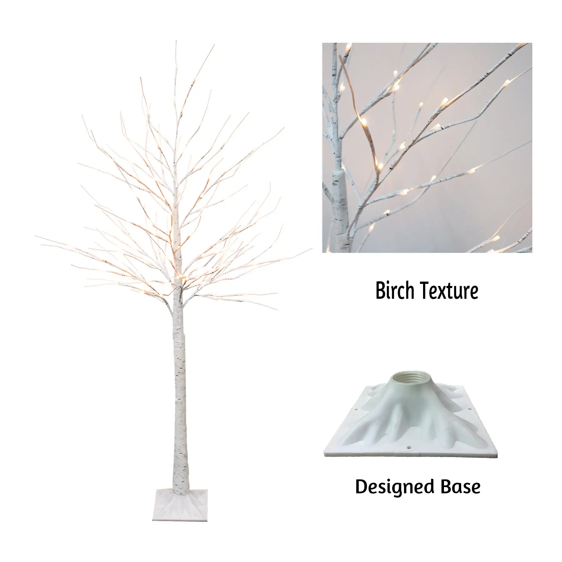 Good Quality Competitive Price Home Accessories Simulation Birch Tree Light Decorations For Home Decor Items For Living Room