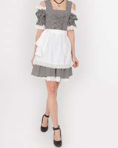 Robe traditionnelle bavaroise Dirndl, tenue allemande Trachten pour l'Oktoberfest, costume folklorique alpin pour femmes - Product Image 1