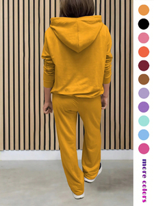 Ensemble de survêtement élégant pour femmes, deux pièces, avec fermeture éclair, matière respirante, pour l'entraînement, la course à pied et les tenues décontractées - Product Image 2