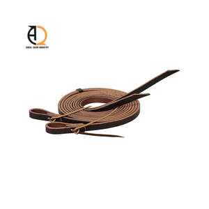 Harnais de cheval en cuir durable de haute qualité avec une bande de neoprene rembourrée douce pour le nez et le cou - Product Image 4